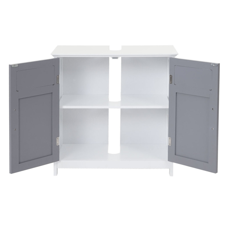 Meuble sous-vasque 60x60x30cm - gris