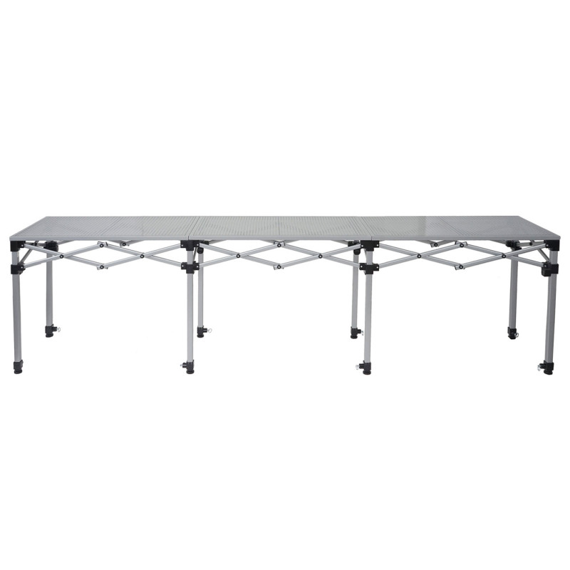 Table multifonction pliable, hauteur réglable - 270 cm