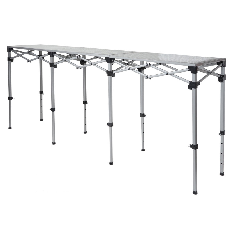 Table multifonction pliable, hauteur réglable - 270 cm