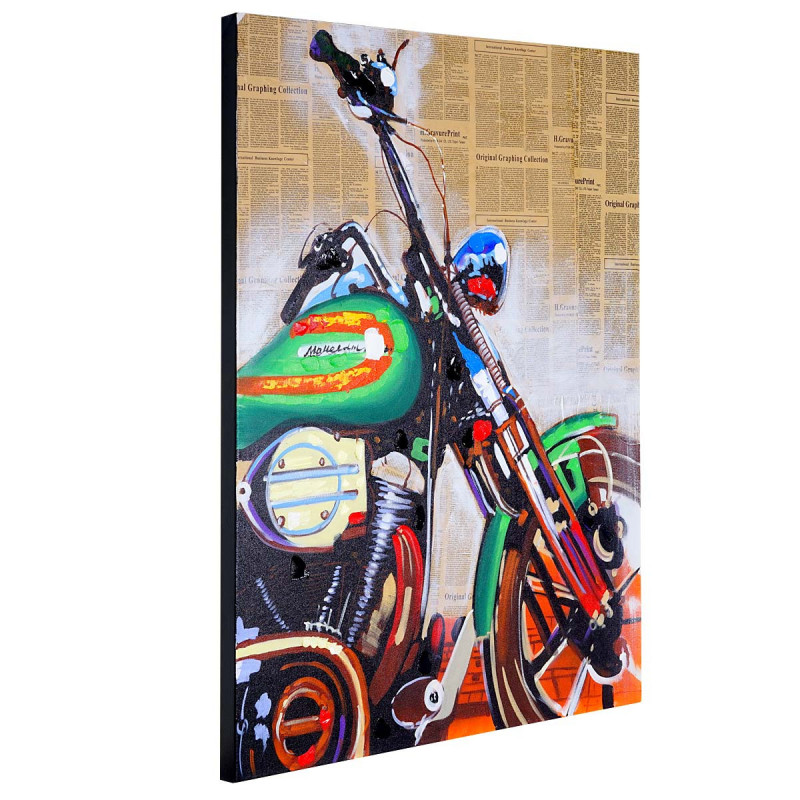 Peinture murale motocyclette