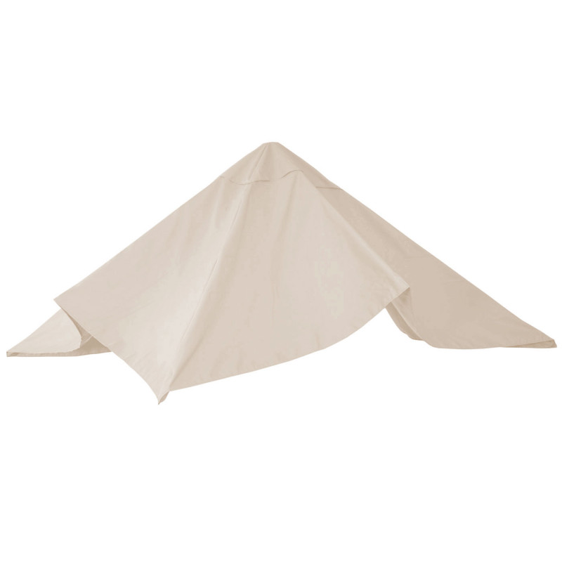 Toile de rechange pour parasol déporté 3 x 4 m - crème