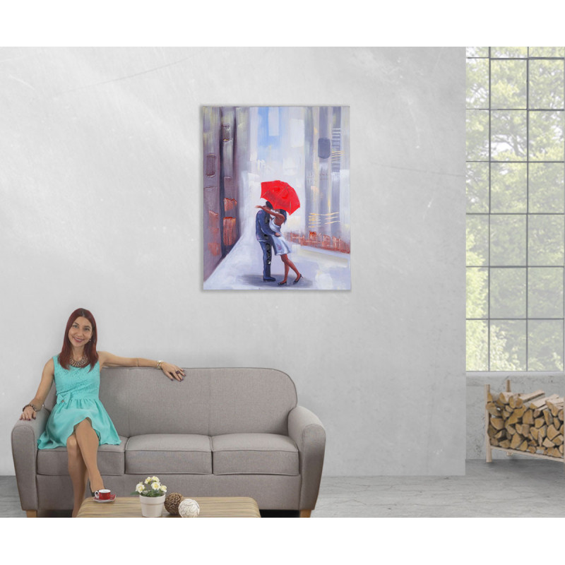 Paire de peintures à l’huile pablo estrada - 100x80cm