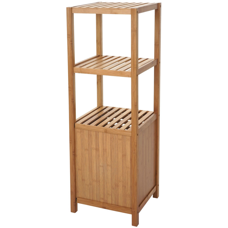 Étagère de salle de bains Armoire, Commode, Bambou - 110x36x34 cm