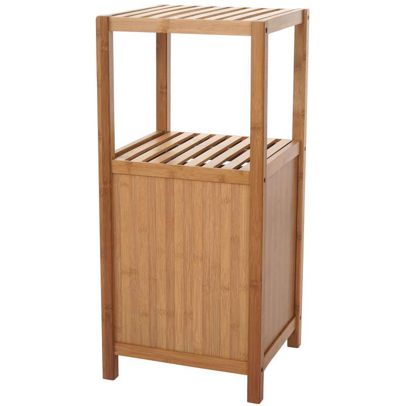 Étagère de salle de bains Armoire, Commode, Bambou - 80x36x34cm