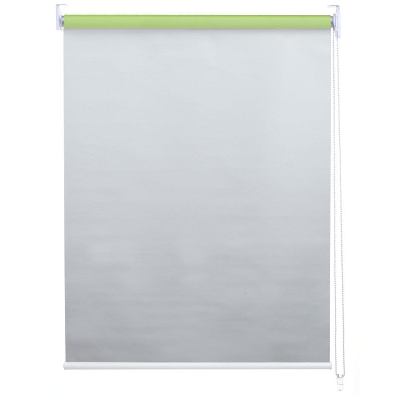 Lot de 4 stores à enroulement 100x160cm protection solaire opaque - vert clair