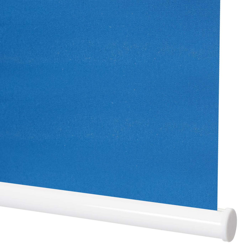 Lot de 4 stores à enroulement 100x160cm protection solaire opaque - bleu