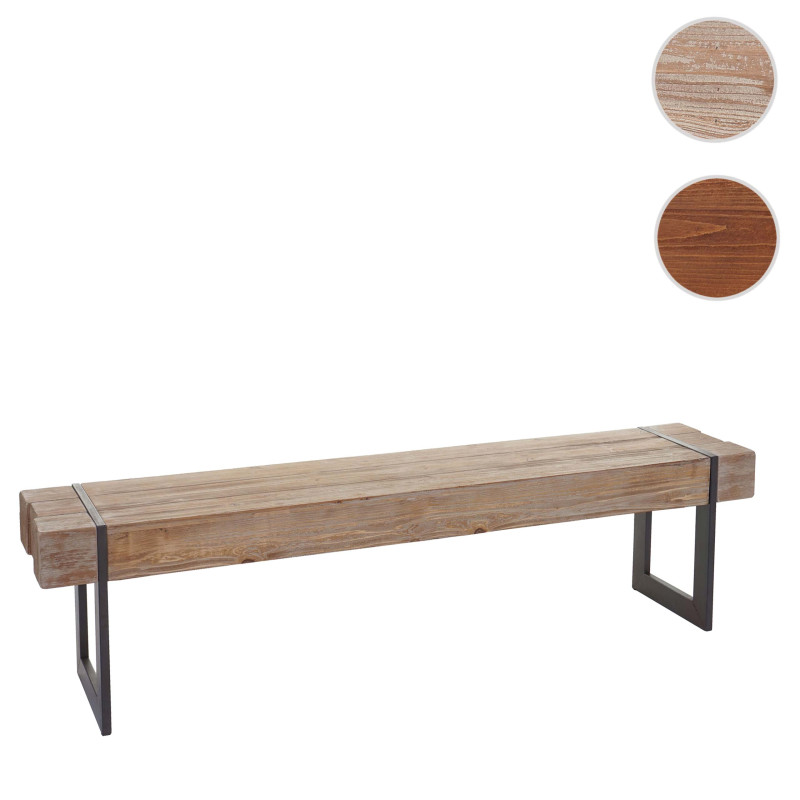 Banc Salle à Manger Sapin Massif Rustique - 195cm