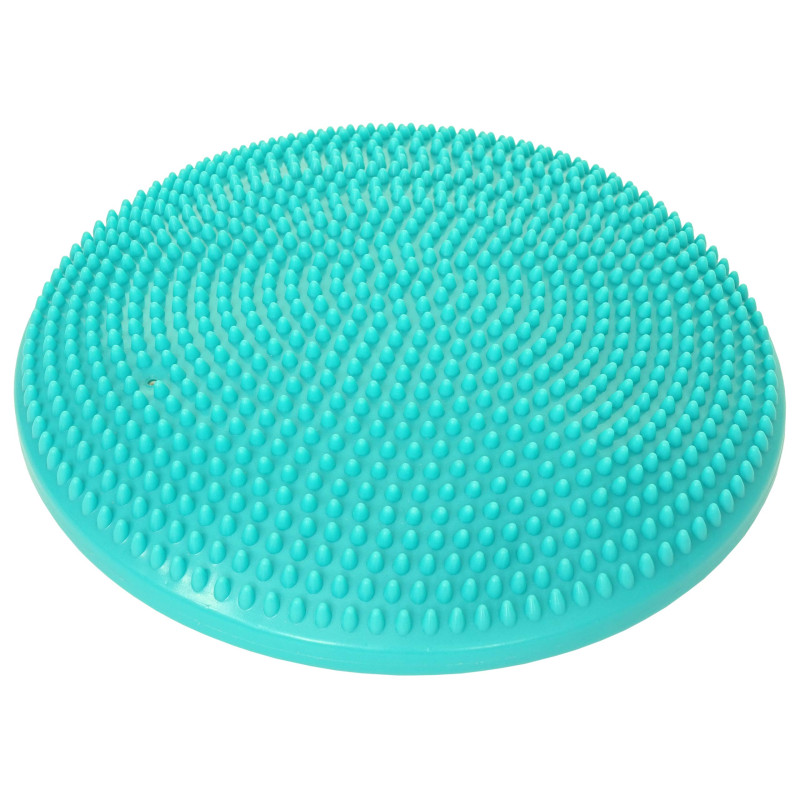 Coussin de balance Lamego, coussin d'air, massage, sport, 33cm - turquoise