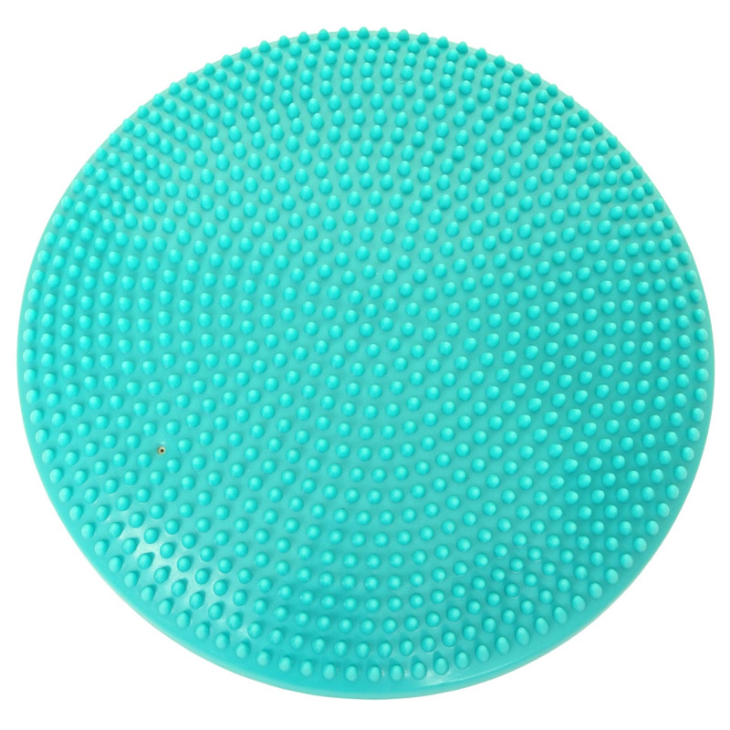 Coussin de balance Lamego, coussin d'air, massage, sport, 33cm - turquoise