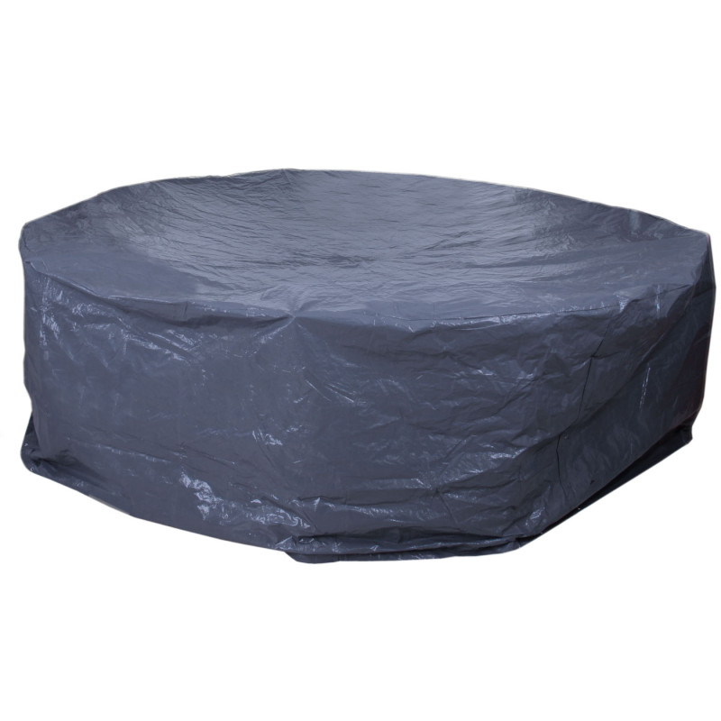 Housse de protection pour garnitures de jardin, bâche - anthracite Ø 300 cm