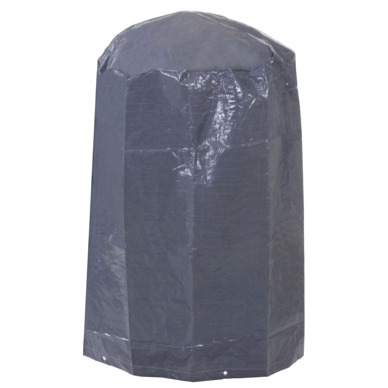 Housse de protection, bâche, capot protecteur pour gril, anthracite Ø 69 cm