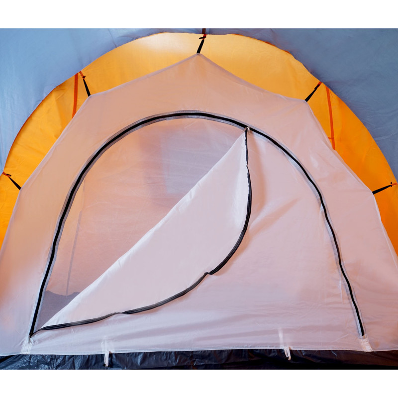 Tente de camping Loksa, 4 personnes, bivouac / igloo, tente pour festival - orange