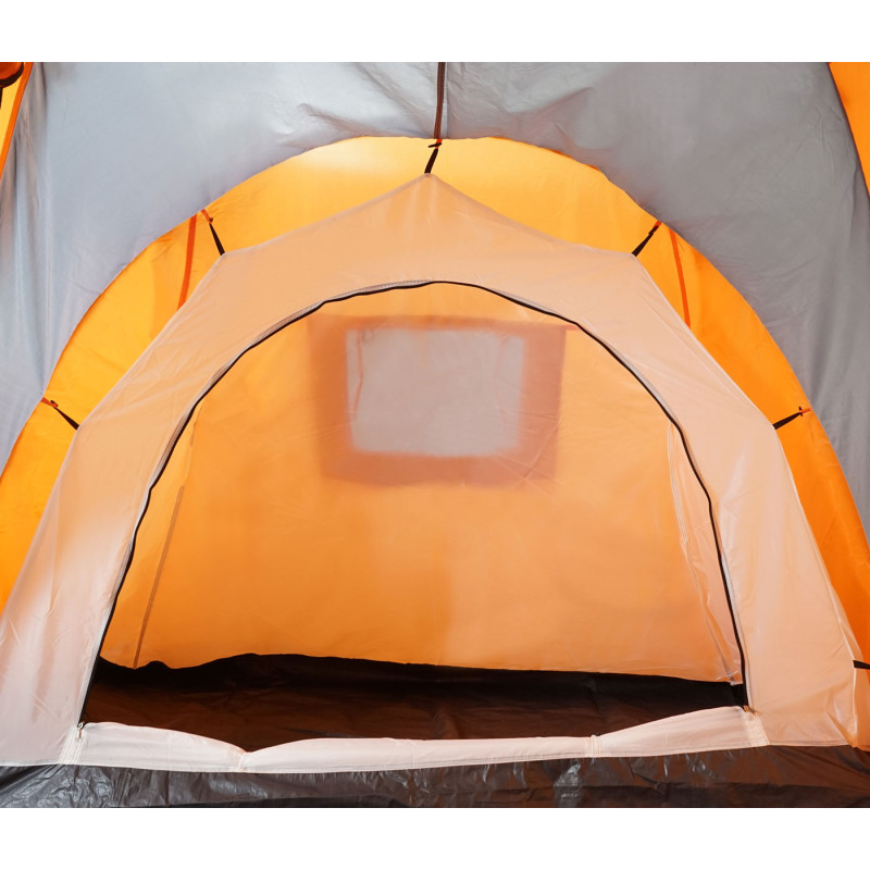 Tente de camping Loksa, 4 personnes, bivouac / igloo, tente pour festival - orange