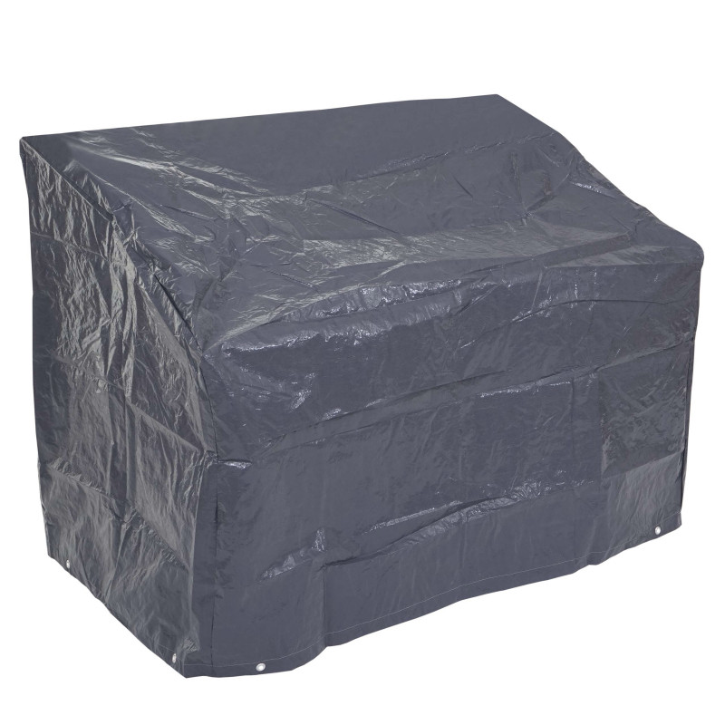 Housse de protection pour banc de jardin, gaine de protection, anthracite - 89/63x200x70cm