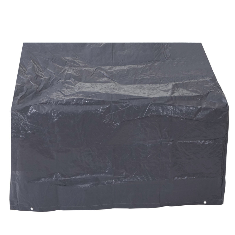 Housse de protection pour banc de jardin, gaine de protection, anthracite - 89/63x200x70cm