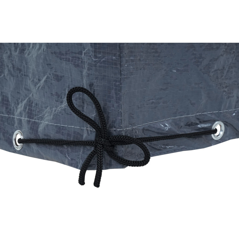 Housse de protection pour banc de jardin, gaine de protection, anthracite - 89/63x200x70cm