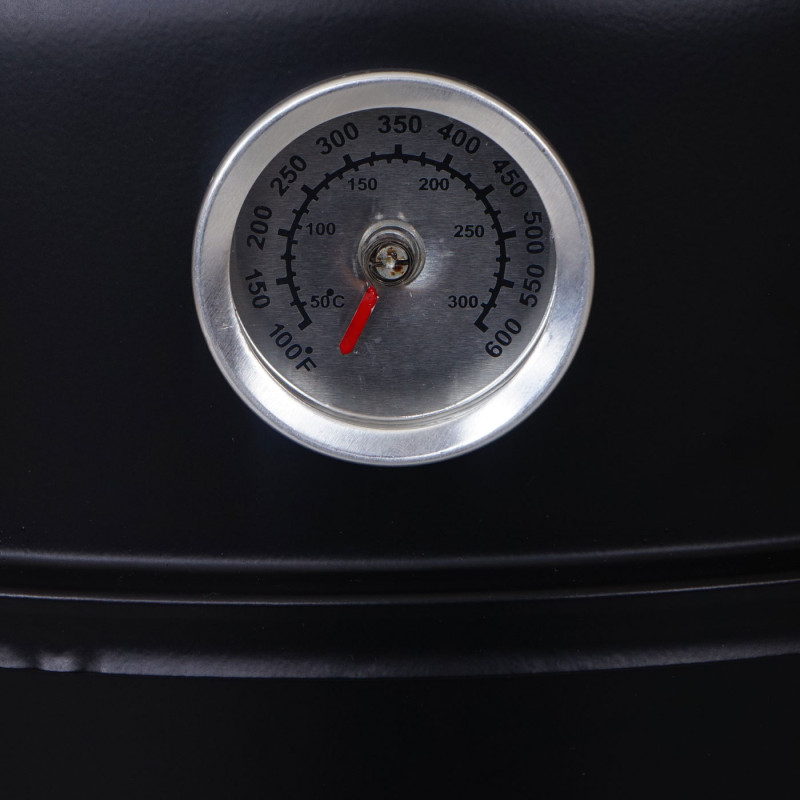 Four de fumage Dalvik, fonction 3 en 1, gril de fumage, barbecue à charbon BBQ Smoker