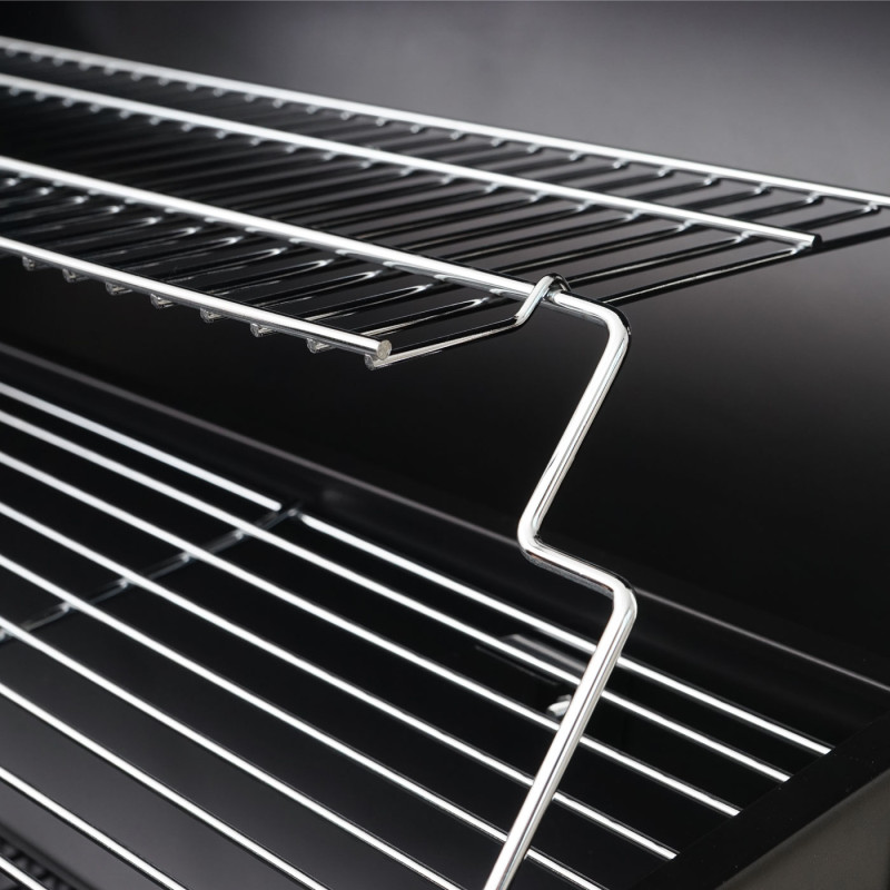 Chariot barbecue Bendigo, gril à charbon, gril indépendant, 102x80x42cm