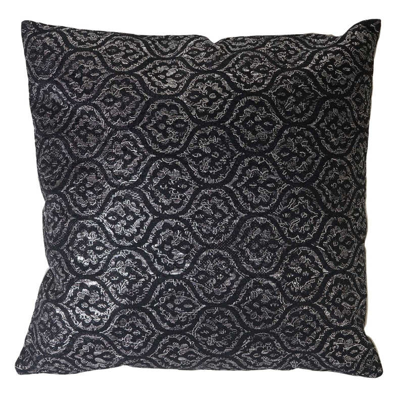 Lot de 3 coussins de décoration, losange + baroque + cercles, coussins avec bourrage, 45x45cm