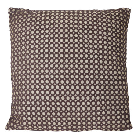 Coussin de décoration, or, coussin avec bourrage, marron, effet brillant, 40x40cm