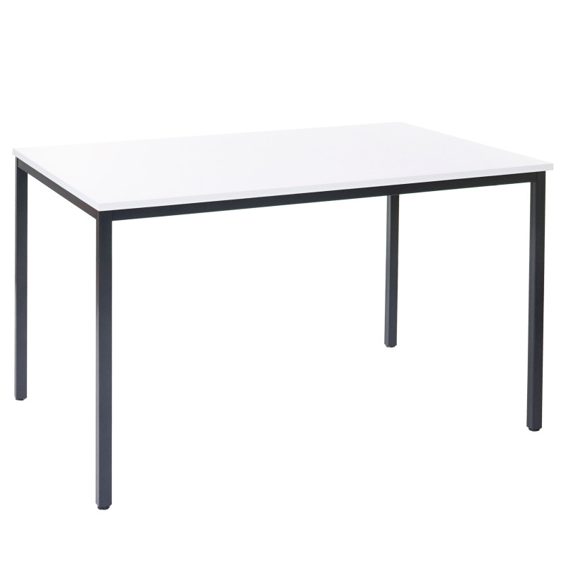 Bureau Braila, table de conférence / seminaire, 120x80cm - blanc