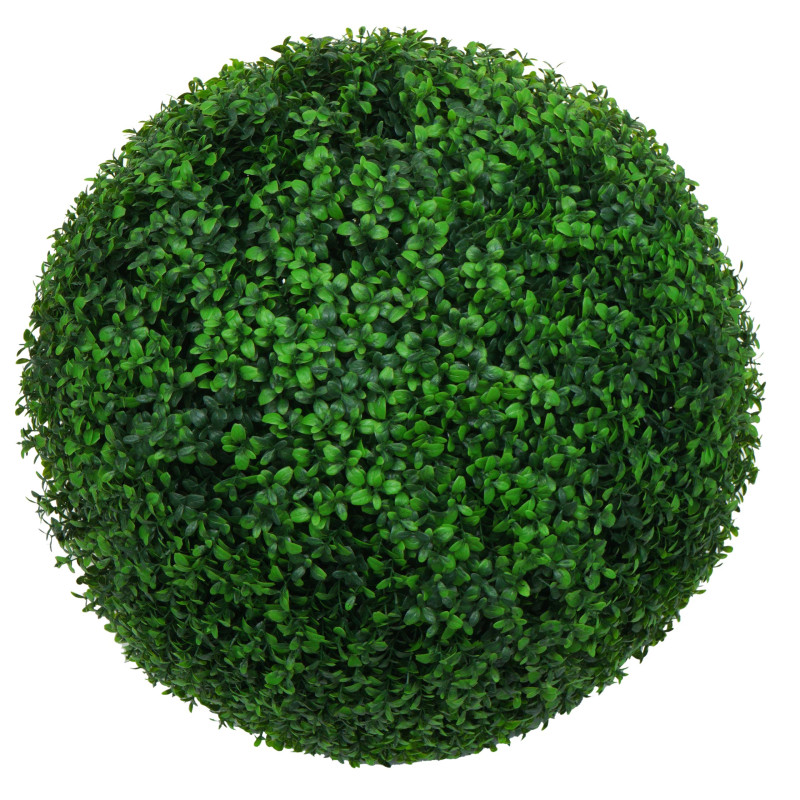 Arbuste artificiel boule de buis plante décorative boule de buis plante artificielle Buxus, Outdoor Ø 55cm - vert