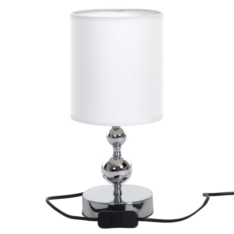 Lampe de table HW157, lampe de chevet, 34 cm