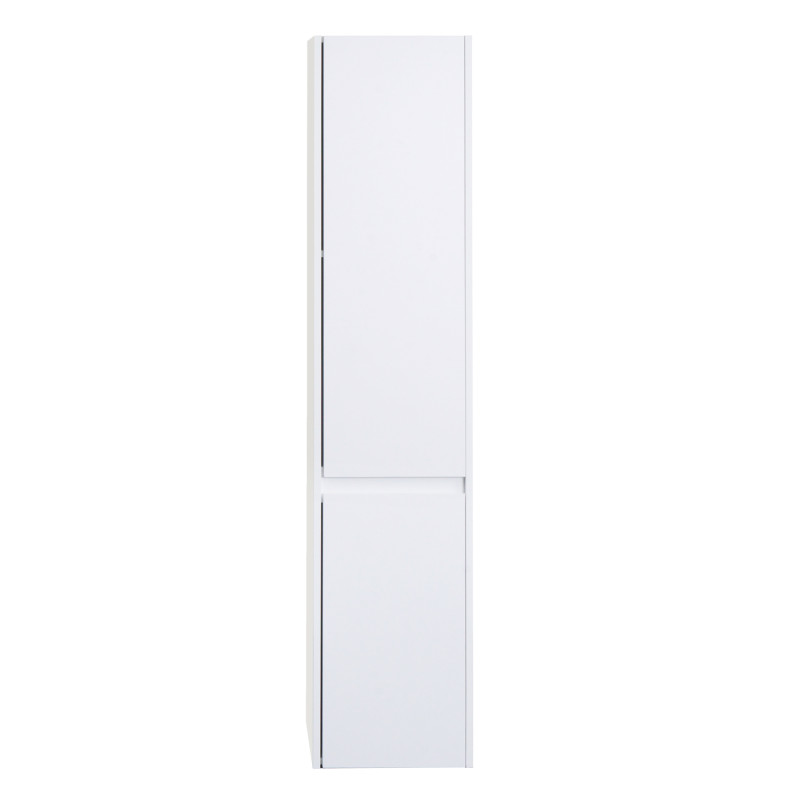 Armoire suspendue armoire midischschrank Hochmöbel salle de bain, certifiée MVG 2 portes 3 compartiments 160x33cm - blanc