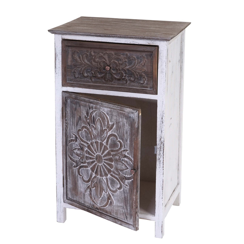 Commode Galway, commode à tiroir, armoire, style shabby, vintage 75x45x34cm