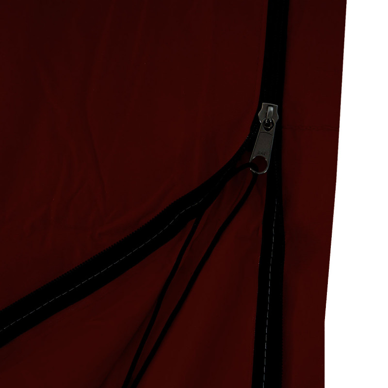 Housse de protection N22 pour parasol jusqu'à 4,3 m (3x3 m), gaine de protection avec zip - bordeaux