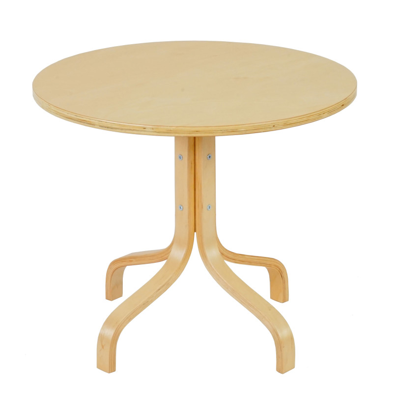 Table basse de salon T411, table en bois, table d'appoint - 51x60cm