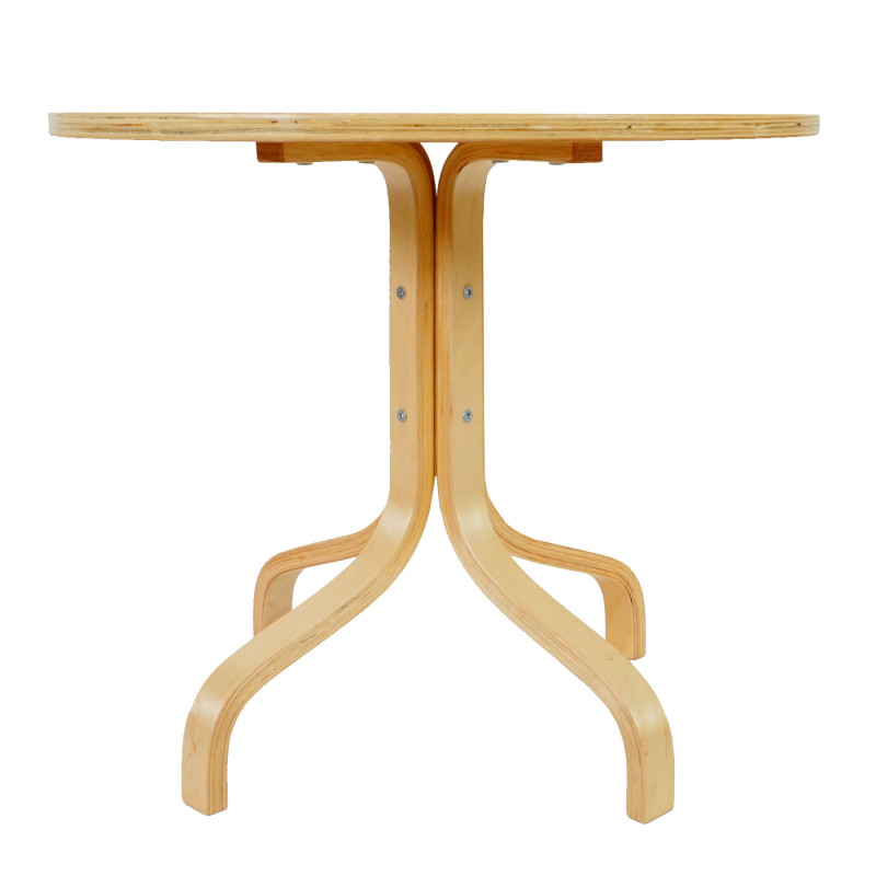 Table basse de salon T411, table en bois, table d'appoint - 51x60cm