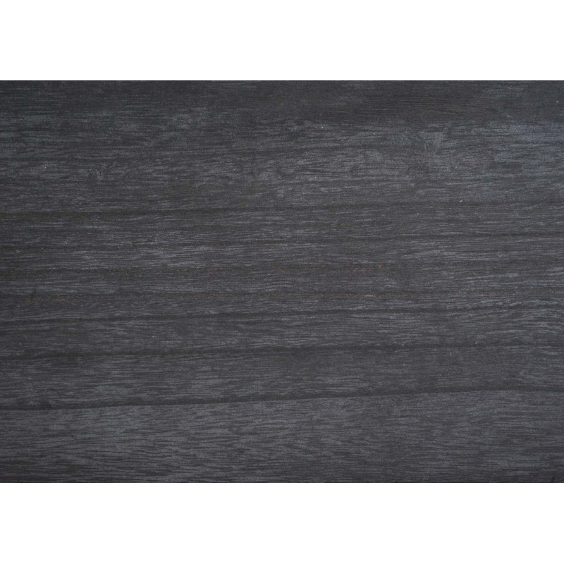 Table basse table basse table d'appoint, bois massif métal 46x110x60cm - gris foncé