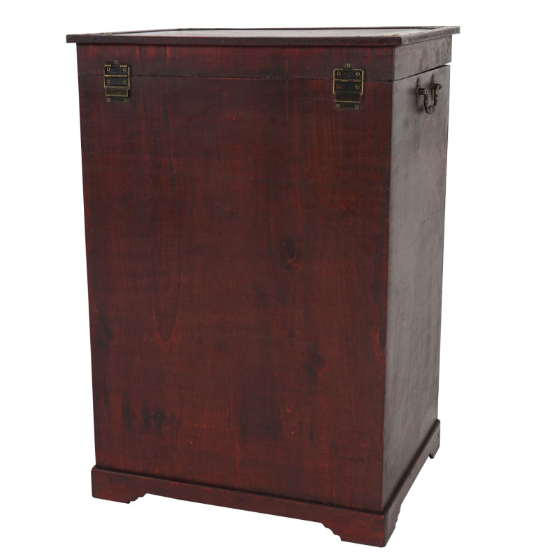 Etagère à vin Calvados pour 12 bouteilles / mobilier de bois / style colonial - 69x47x38cm