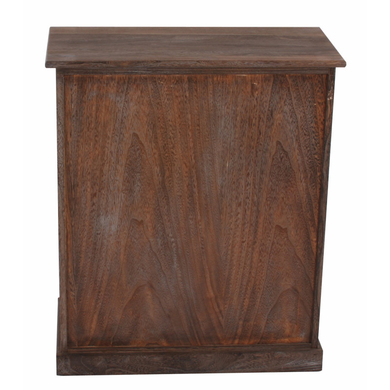 Commode / table d'appoint / armoire, 66x33x78cm, shabby, vintage, marron