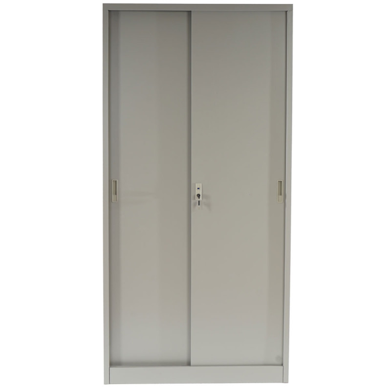 Meuble-classeur Boston T131, vestiaire, placard en métal, 43kg 180x85x40cm - gris