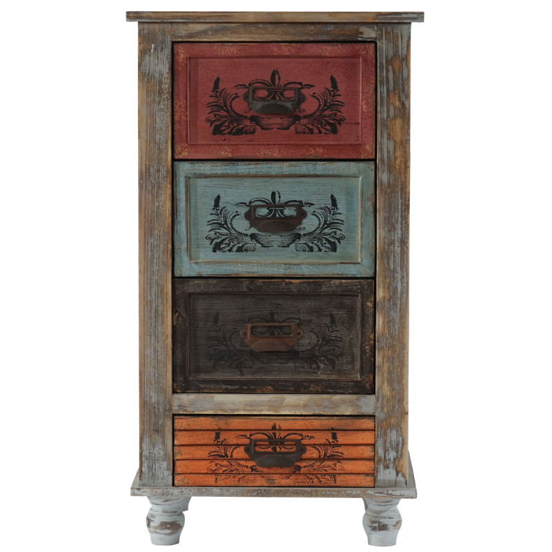 Commode Vigo armoire table d'appoint, vintage, shabby chic, 79x43x33cm