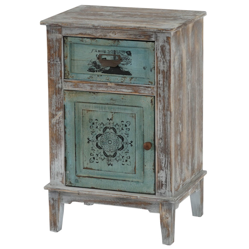 Commode Murcia armoire table d'appoint, vintage, shabby chic, 75x48x36cm