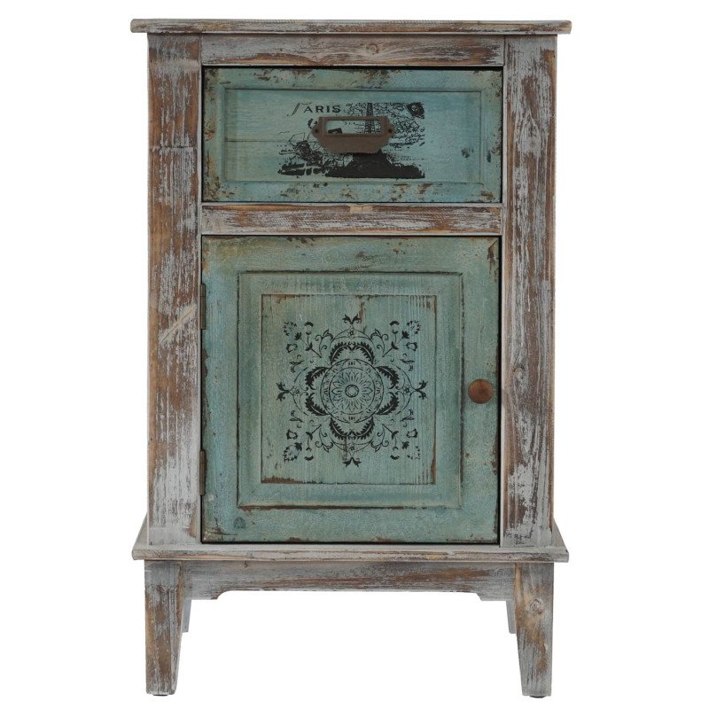 Commode Murcia armoire table d'appoint, vintage, shabby chic, 75x48x36cm