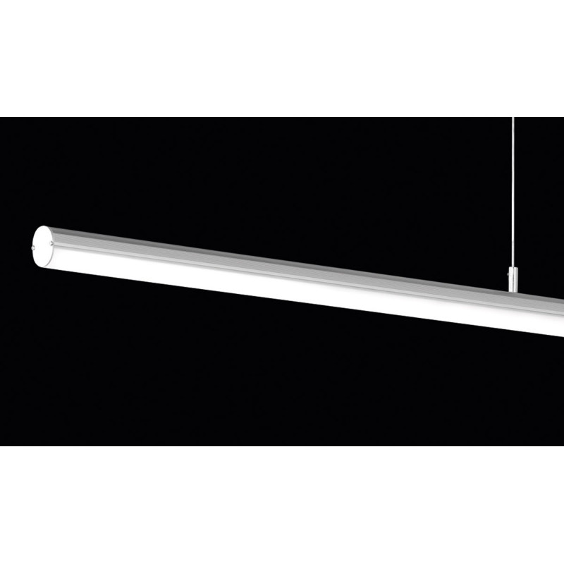 Lampe suspension lustre RL117, LED, avec suspension barre - 12W, 80cm