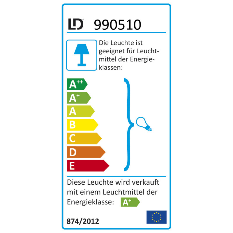 LeuchtenDirekt lampe LD111 plafonnier LED - 6W, 2 spots