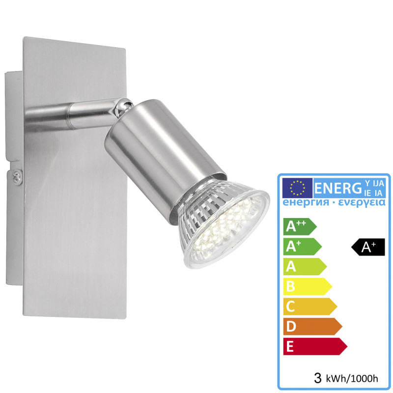 LeuchtenDirekt lampe LD111 applique murale LED - 1 spot