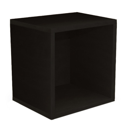 Étagère cube M73, combinable, 34x29x33cm, noir