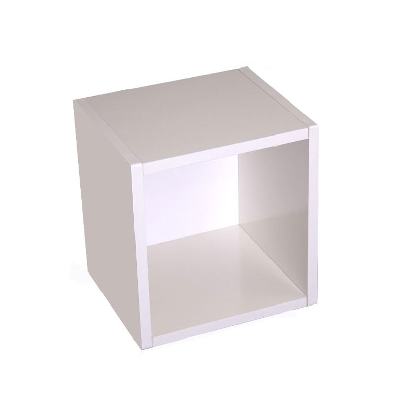 Étagère cube M73, combinable, 33x34x29cm blanc