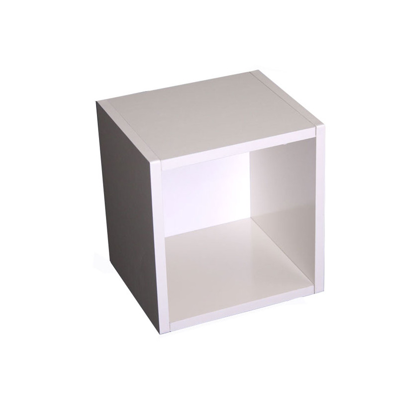 Étagère cube M73, combinable, 33x34x29cm blanc