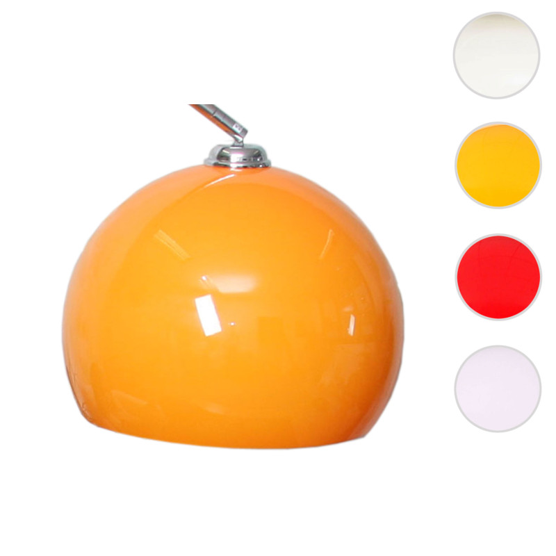 Abat-jour pour lampe LOUNGE DEAL II, plastique, orange