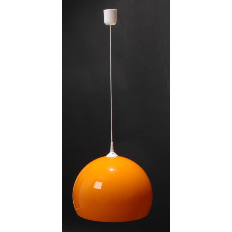 Abat-jour pour lampe LOUNGE DEAL II, plastique, orange