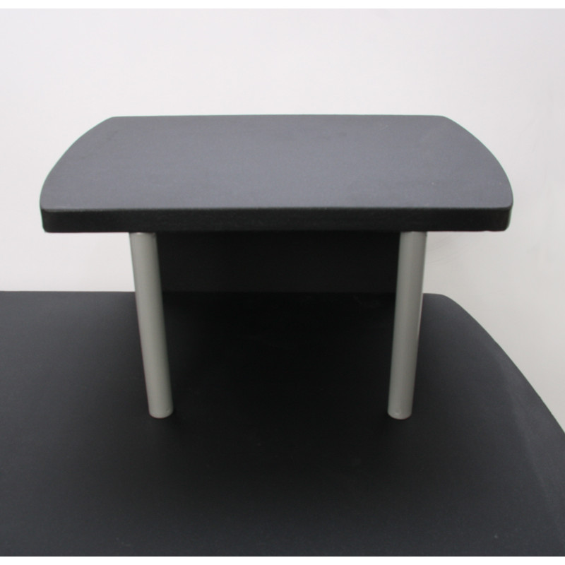 Bureau jeunesse, desserte informatique, table Ohio, 90x115x55cm, noir