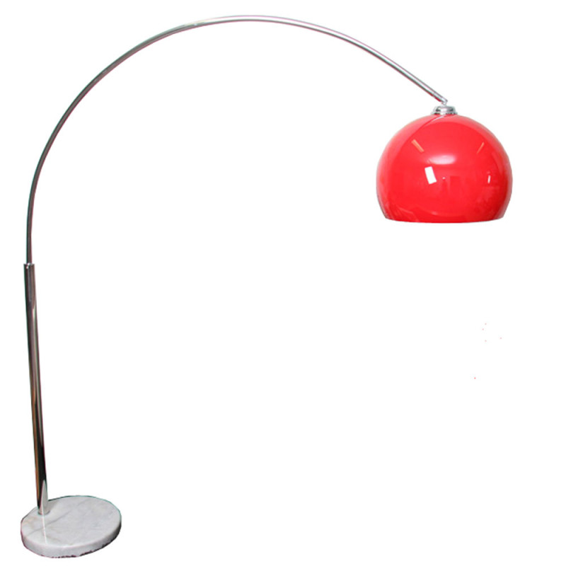 Abat-jour pour lampe LOUNGE DEAL II, plastique, rouge