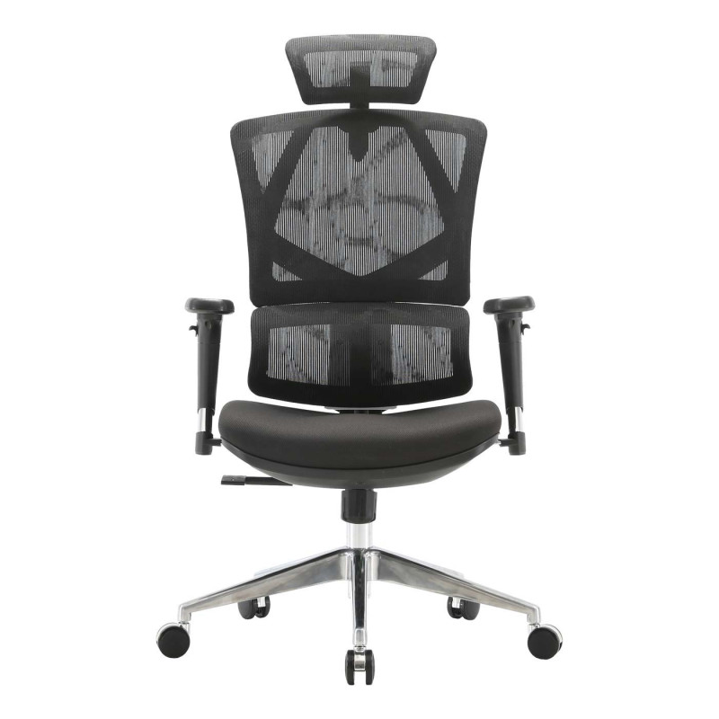 SIHOO chaise de bureau chaise de bureau ergonomique, soutien lombaire - rembourré noir